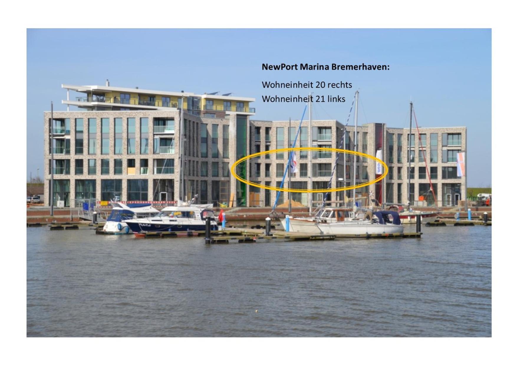 Ferienwohnung Neuer Hafen Marina Бремерхафен Экстерьер фото