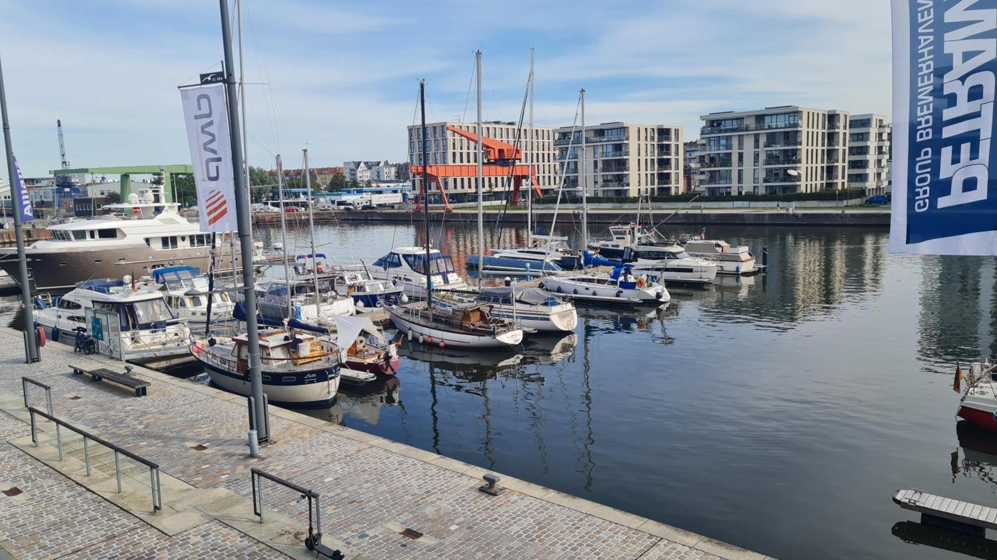 Ferienwohnung Neuer Hafen Marina Бремерхафен Экстерьер фото