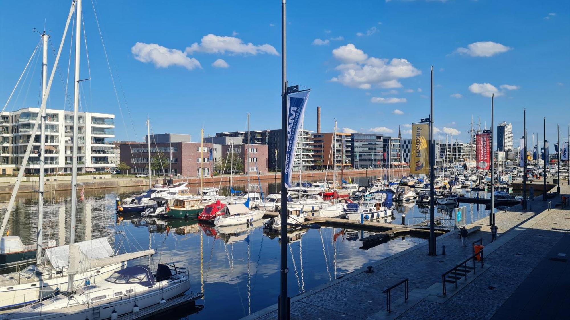 Ferienwohnung Neuer Hafen Marina Бремерхафен Экстерьер фото